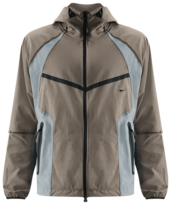 Nike Tech Dri-FIT Color-Block Windrunner Jacke aus Webmaterial mit lockerer Passform (Herren)