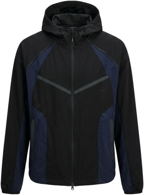 Nike Tech Men's Dri-FIT Woven Color-Block Windrunner Loose Jacket