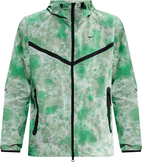 Nike Tech Men's Dri-FIT Woven Camo Windrunner Jacket