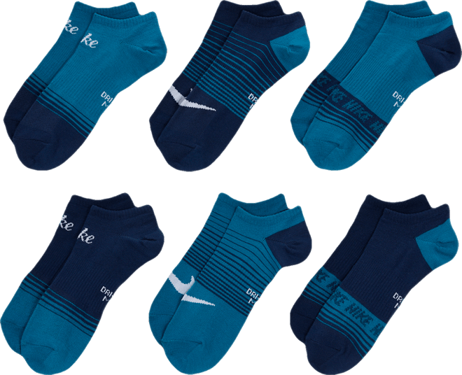 Nike Everyday Calcetines invisibles ligeros (6 pares)