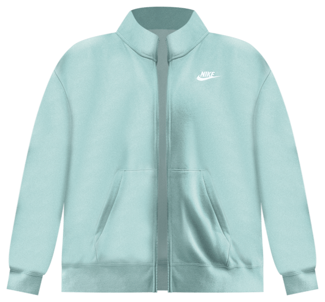 Nike Sportswear Club Fleece Women's Loose Track Jacket (Plus Size)