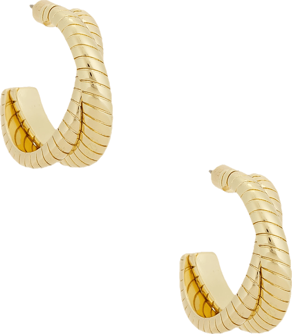 Double Cobra Hoop Earrings