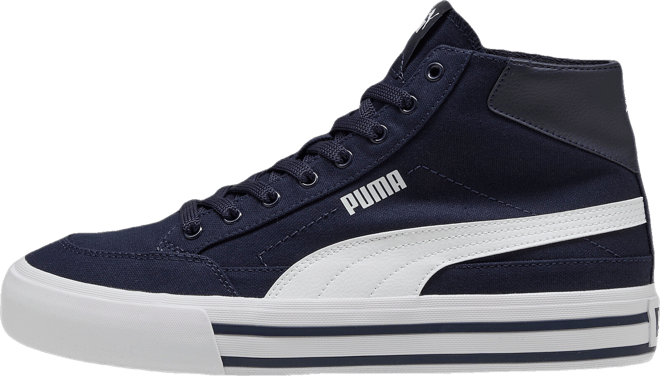 PUMA Court Classic Vulcanized Formstrip Men's Mid Top Sneakers