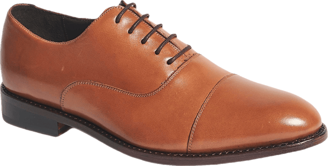 Men's Clinton Cap-Toe Leather Oxfords
