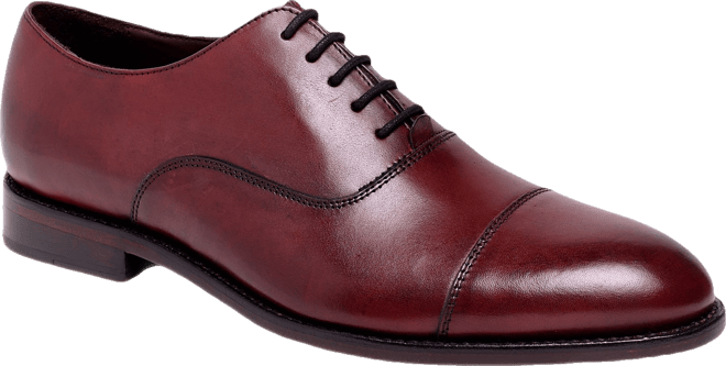 Men's Clinton Cap-Toe Leather Oxfords