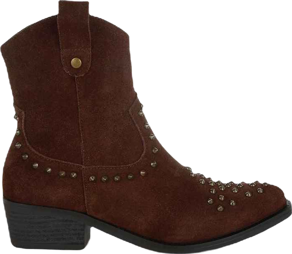 Hira Studs Embellished Cowboy Boots Women