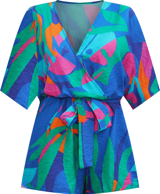 Women's Wild Zephyr Tropical Romper