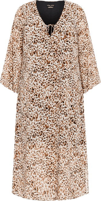 Plus Size Gigi Print Maxi Dress