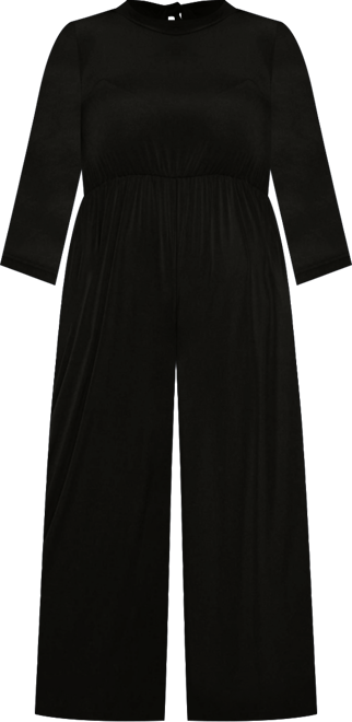 Women's Plus Size Summer Wide Leg Pocket Jumpsuit