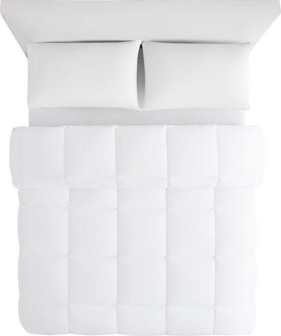 230-Thread Count Down-Alternative Comforter, Full/Queen