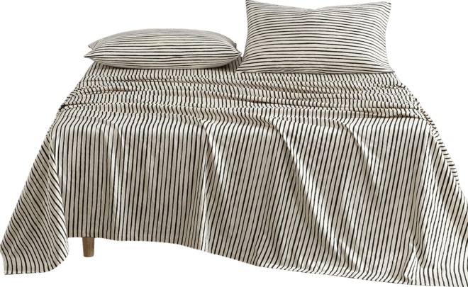 Piccolo 300-Thread Count Cotton 4-Pc. Sheet Set, Queen