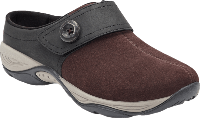 Women's Edline Button Strap Slip-On Mules