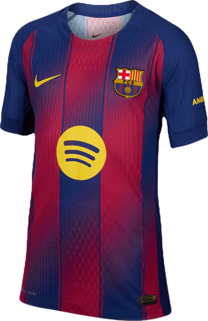 FC Barcelona 2025/26 Match Home Big Kids' Nike Dri-FIT ADV Soccer Authentic Jersey