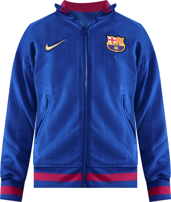FC Barcelona Academy Pro Home Big Kids' Nike Dri-FIT Soccer Anthem Jacket