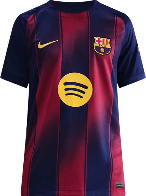 FC Barcelona 2025/26 Stadium Home Men's Nike Dri-FIT Soccer Replica Jersey