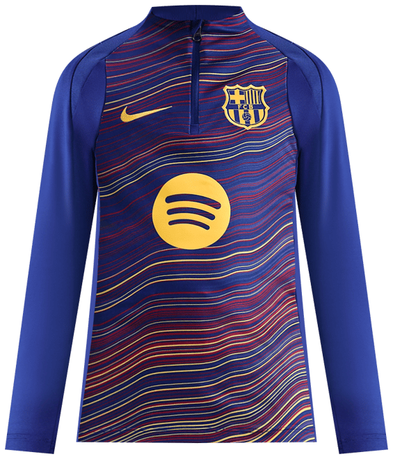 F.C. Barcelona Strike Home Older Kids' Nike Dri-FIT Football Pre-Match Drill Top