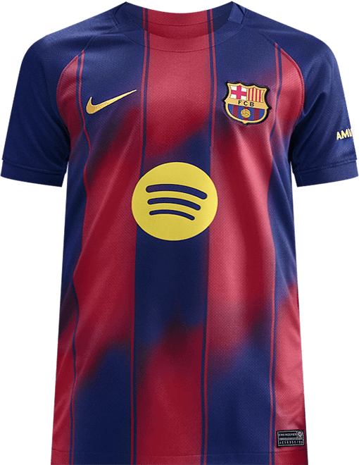 FC Barcelona 2025/26 Stadium Home Women's Nike Dri-FIT Soccer Replica Jersey