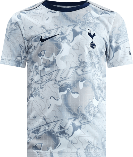 Tottenham Hotspur Academy Pro Home Nike Dri-FIT kurzärmeliges Pre-Match-Fußballoberteil (ältere Kinder)