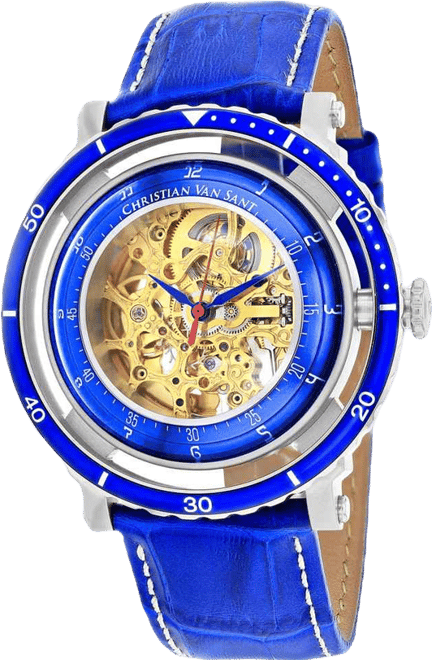 Men's Dome Gold Dial Watch