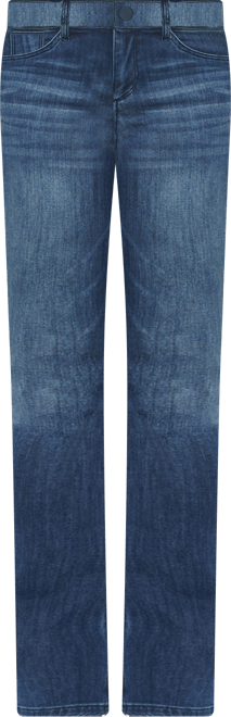 Petite Mid-Rise "Ab"solution Bootcut Jeans