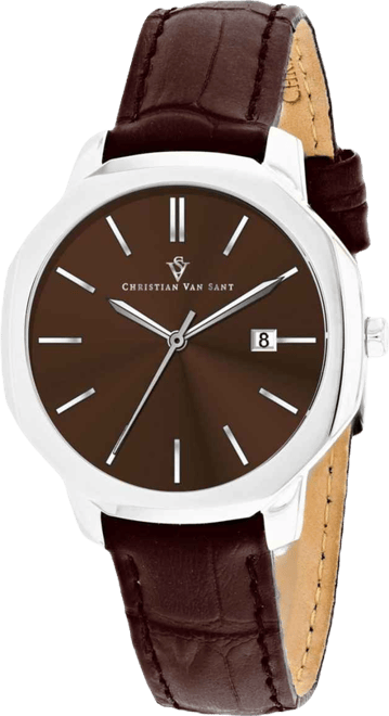 Women's Octave Slim Brown Dial Watch
