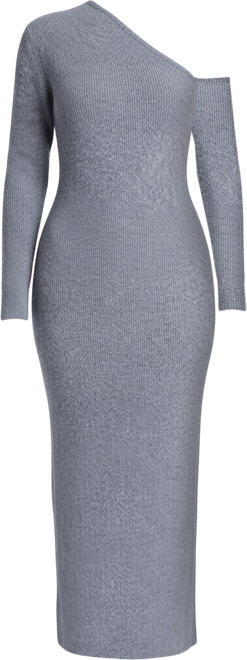 Women's Plus Size Off Shoulder Sweater Dress