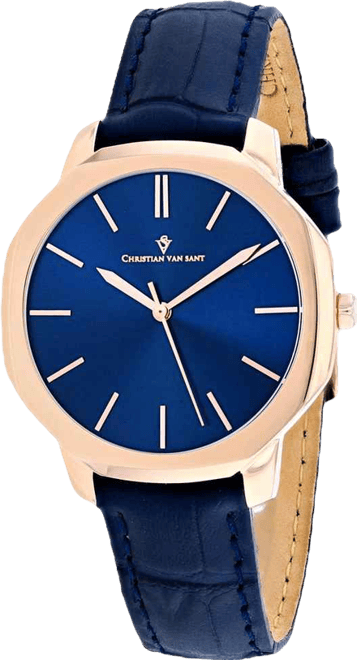 Women's Octave Slim Blue Dial Watch