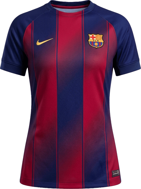 FC Barcelona 2025/26 Stadium Home Women's Nike Dri-FIT Soccer Replica Jersey