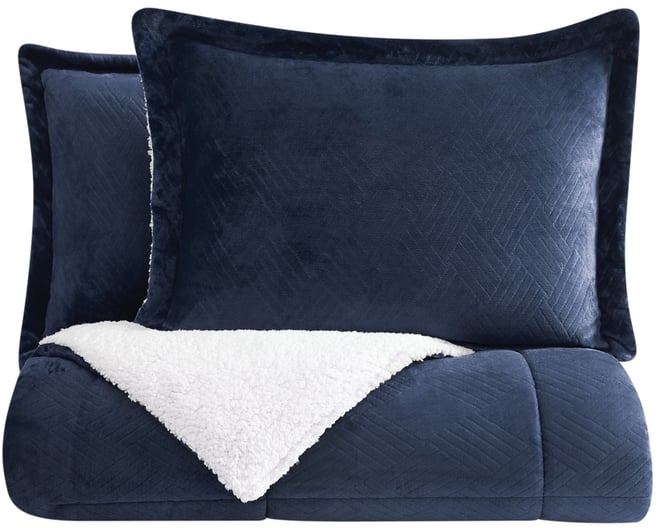 Carved Softness 3-Pc. Comforter Set, King