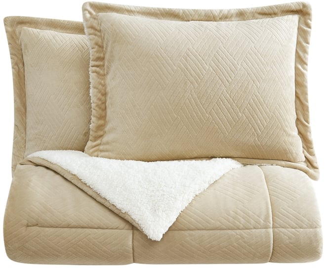 Basket Carved Softness 3-Pc. Comforter Set, King