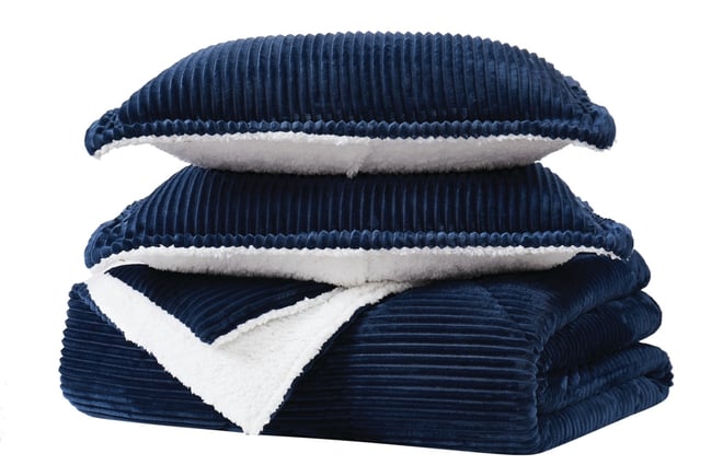 Signature Corduroy 3-Pc. Comforter Set, King