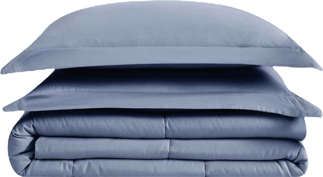 Garment Wash Solid 2-Pc. Comforter Set, Twin/Twin Xl