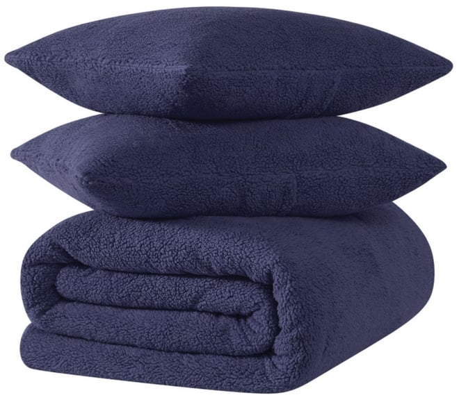 Marshmallow Sherpa 3-Pc. Comforter Set, King