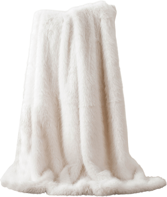 Lifestyle Faux Fur Throw, 50" x 60"