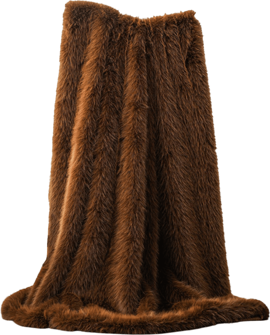 Lifestyle Faux Fur Throw, 50" x 60"