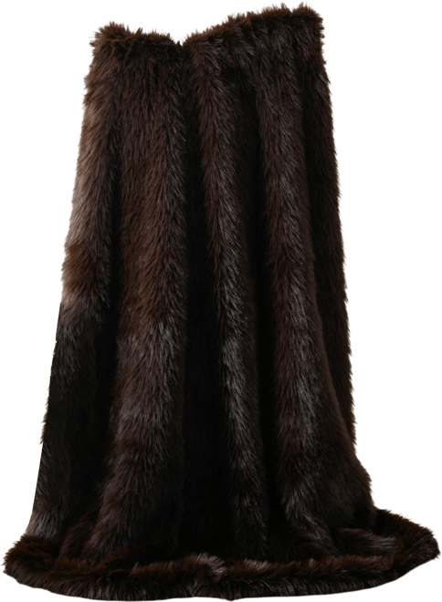 Lifestyle Faux Fur Throw, 50" x 60"