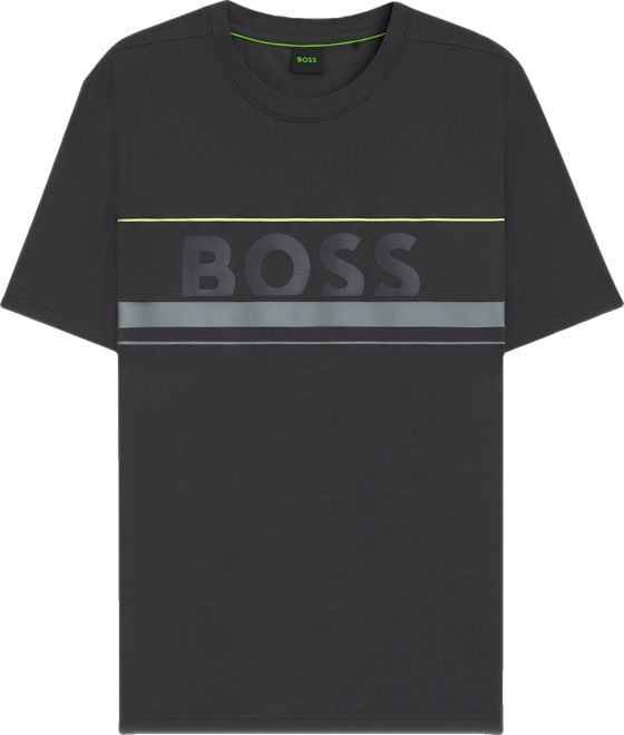 Boss by  Men's Cotton-Jersey Logo T-Shirt