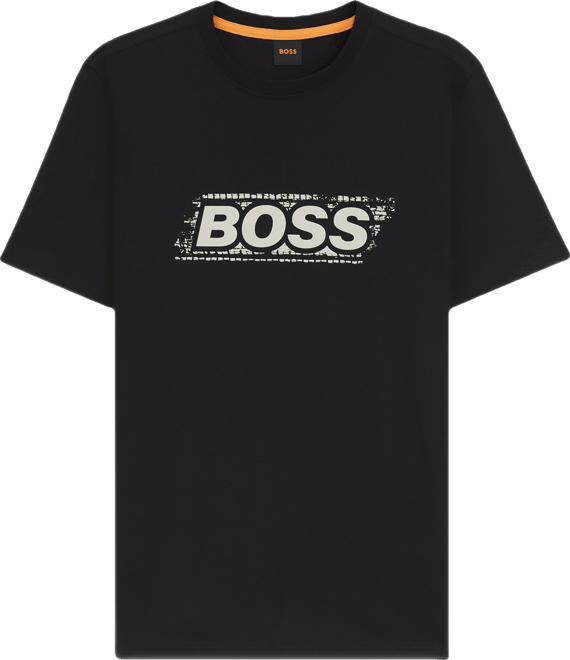 Boss by  Men's Logo Artwork Cotton-Jersey T-Shirt