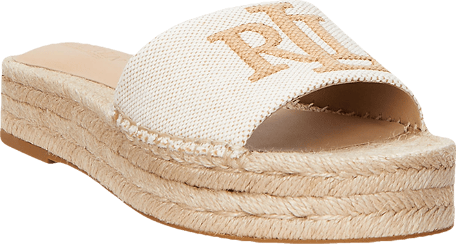 大人のカジュアル★ Ralph Lauren Polly Espadrille サンダル Amazon.com | Lauren Ralph Lauren Women's Polly Espadrille