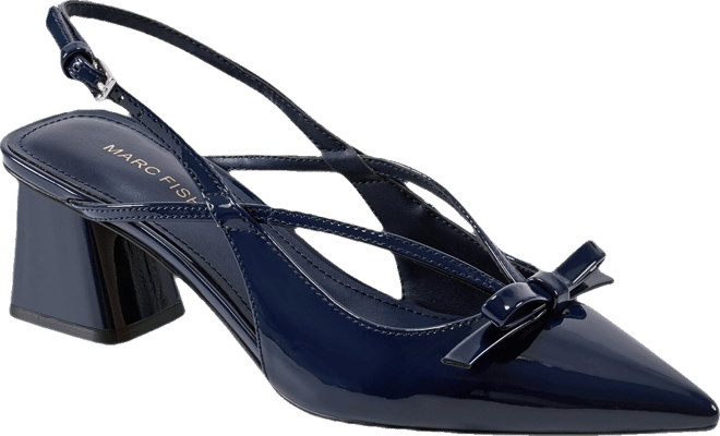 Women's Laily Block Heel Slingback Pumps