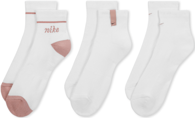 Nike Everyday Plus Vristhöga strumpor Cushioned (3 par)