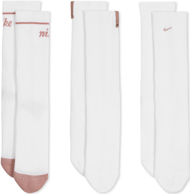 Nike Everyday Plus Calcetas acolchadas (3 pares)