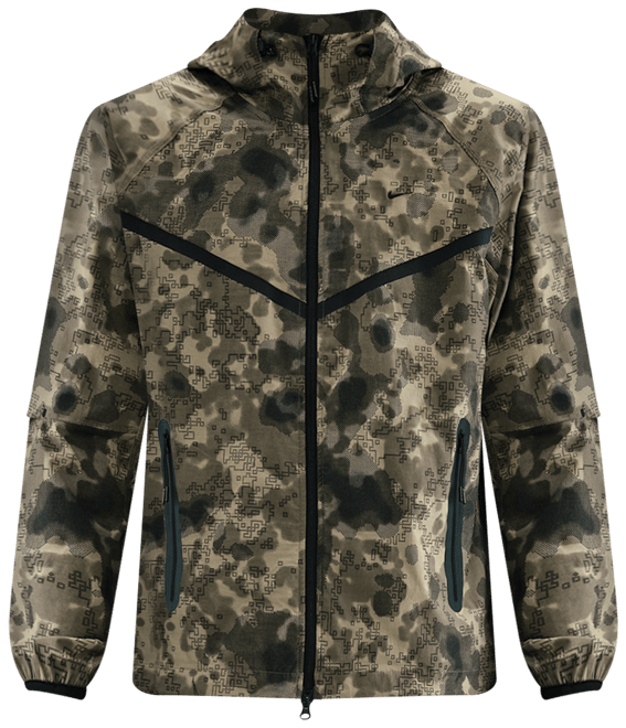 Nike Tech Dri-FIT Windrunner-Jacke aus Webmaterial mit Camo-Print (Herren)