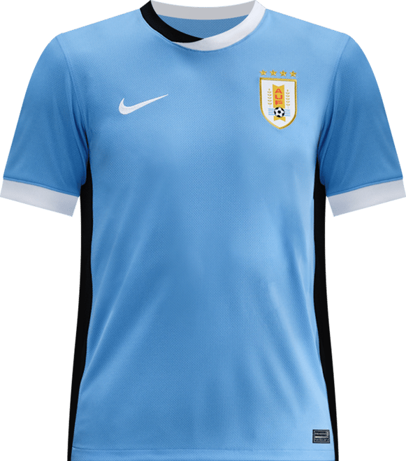 Uruguay 2024/25 Stadium Home (Men's Team) Men's Nike Dri-FIT Football Replica Shirt