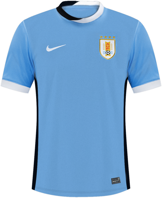 Uruguay 2024/25 Stadium Home (Men's Team) Men's Nike Dri-FIT Football Replica Shirt