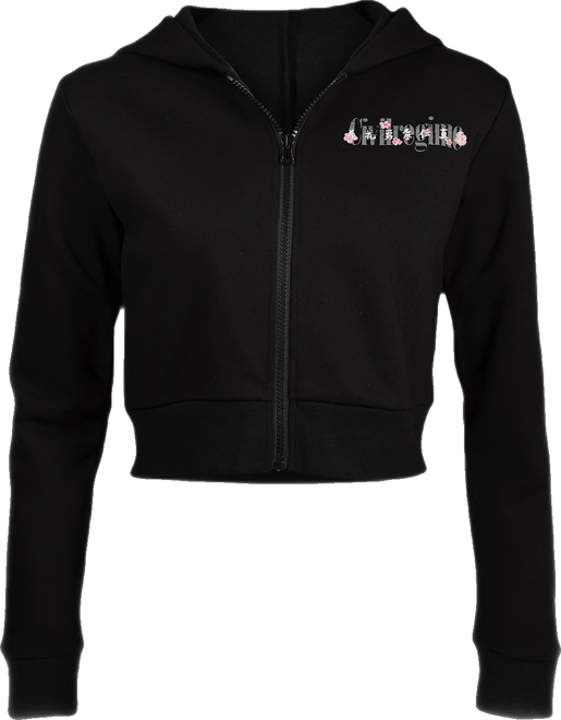 CIVIL CLOTHING Cropped Katana Black Hoodie