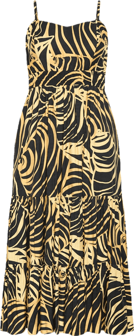 Plus Size Kehlani Print Maxi Dress