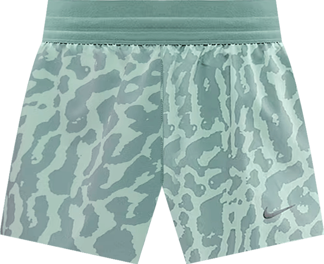 ナイキ スウィフト ウィメンズ Dri-FIT ミッドライズ 2イン1 プリント ランニングショートパンツ
