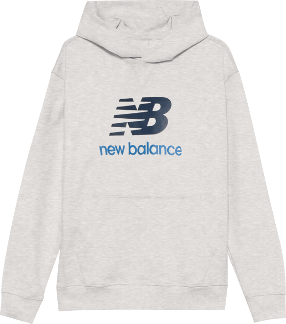New Balance Kvinner Athletics French Terry Logo Hoodie
