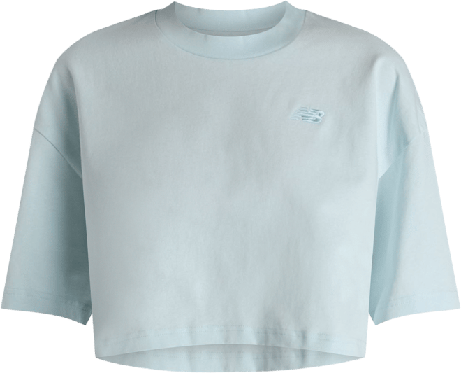 New Balance Women's Logo Oversized Jersey T-Shirt
